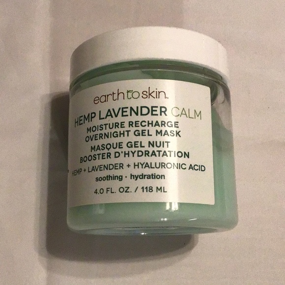 2 Earth to Skin Hemp Lavender Calm Overnight Calming Gel Mask - Picture 6 of 8